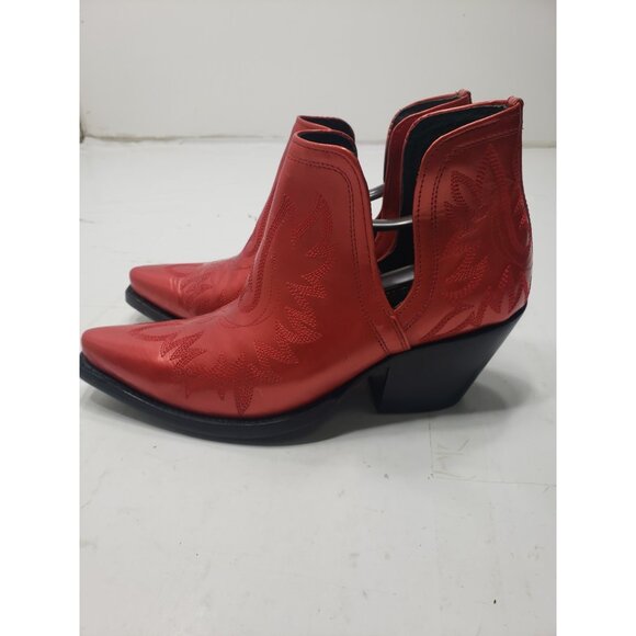 Ariat Ladies Dixon Queen Of Hearts Western Booties Style 10042455 Size 9B - Picture 4 of 10